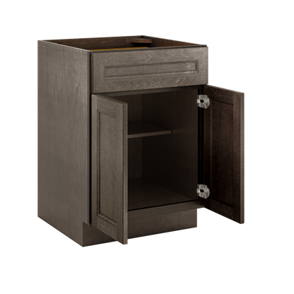 Base Kitchen Cabinet B24 Milan Slate 24 in. width 34.5 in. height 24 in. depth