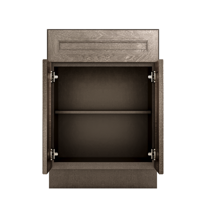 Base Kitchen Cabinet B24 Milan Slate 24 in. width 34.5 in. height 24 in. depth