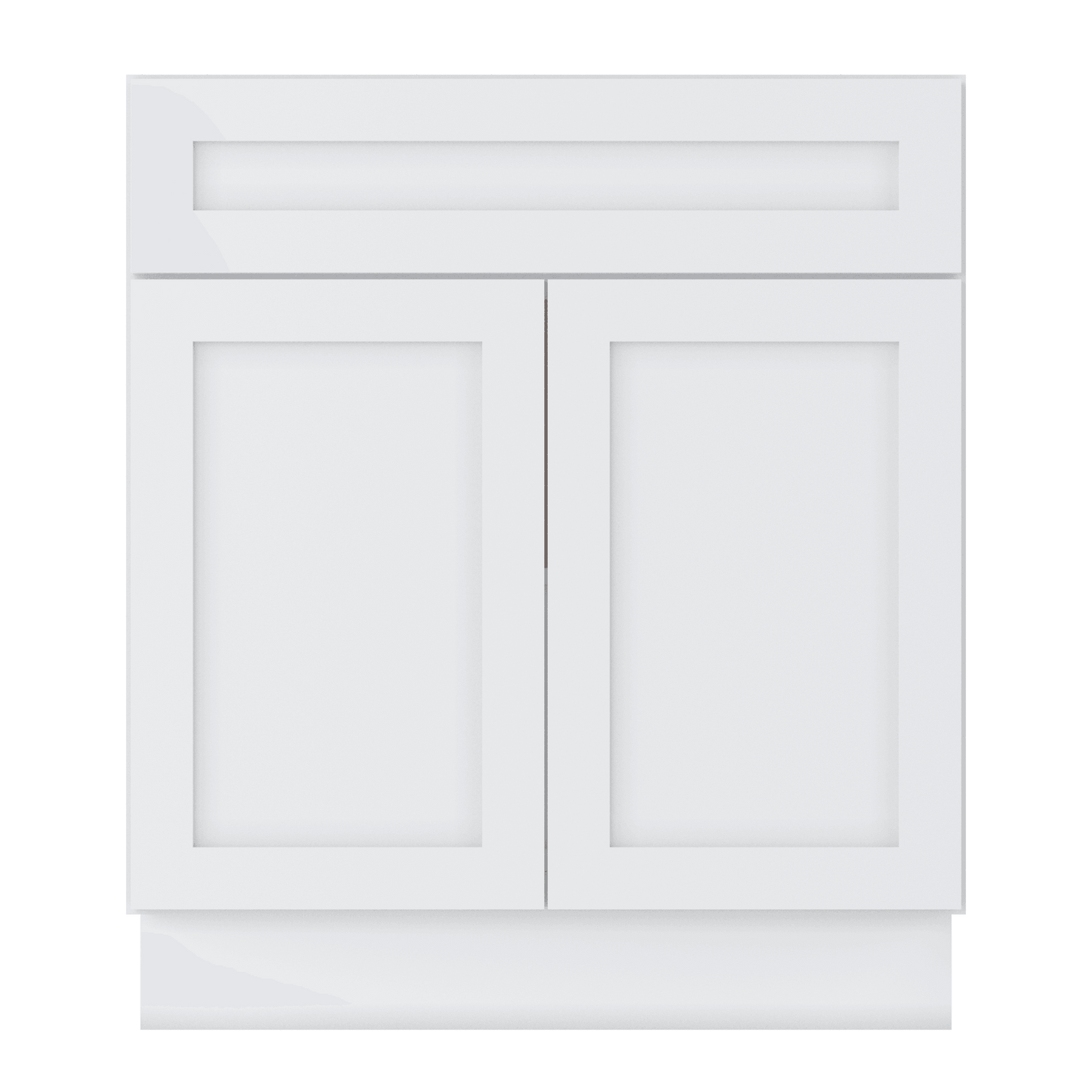 Base Kitchen Cabinet B30 Alpina White LessCare 30 in. width 34.5 in. height 24 in. depth