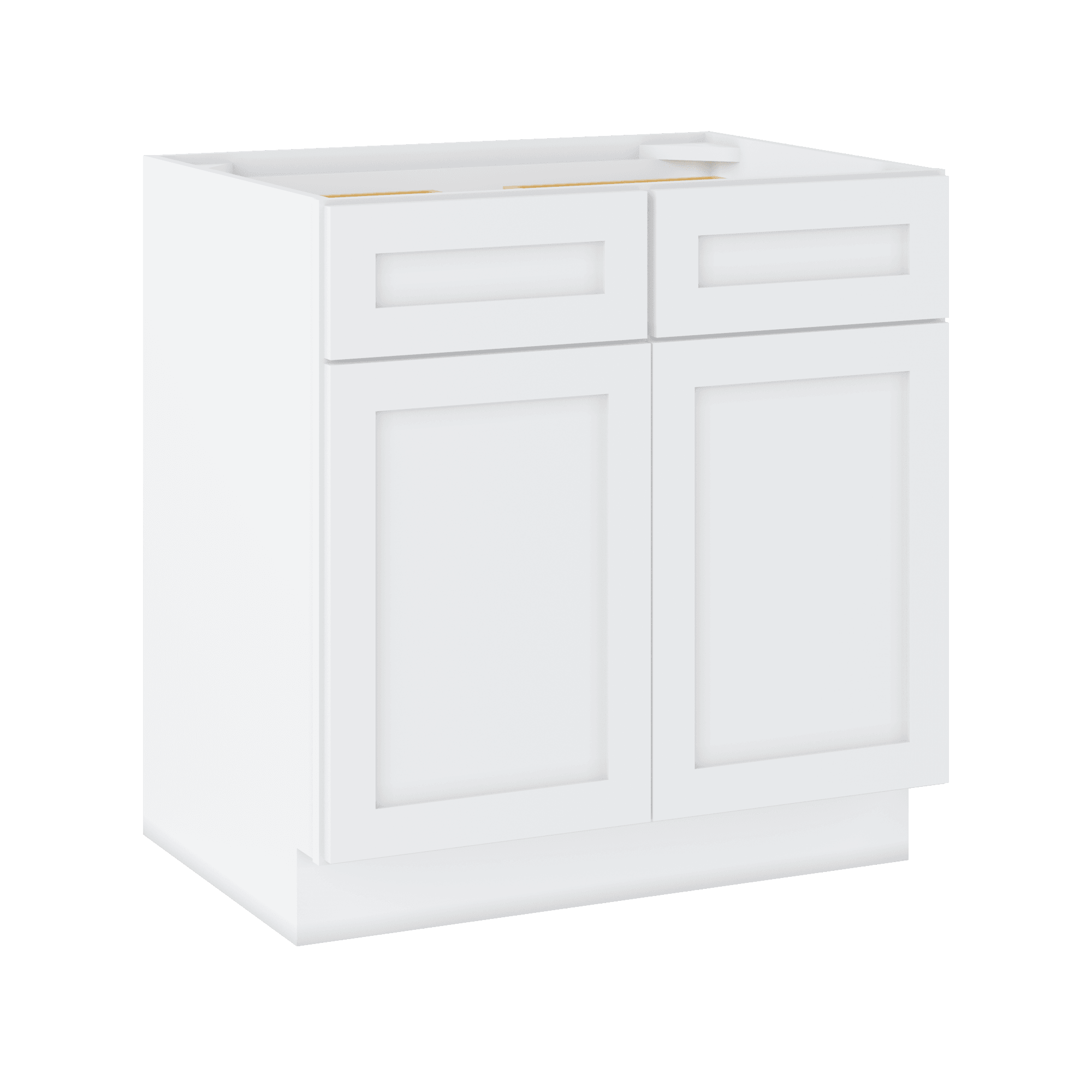 Base Kitchen Cabinet B33 Alpina White LessCare 33 in. width 34.5 in. height 24 in. depth