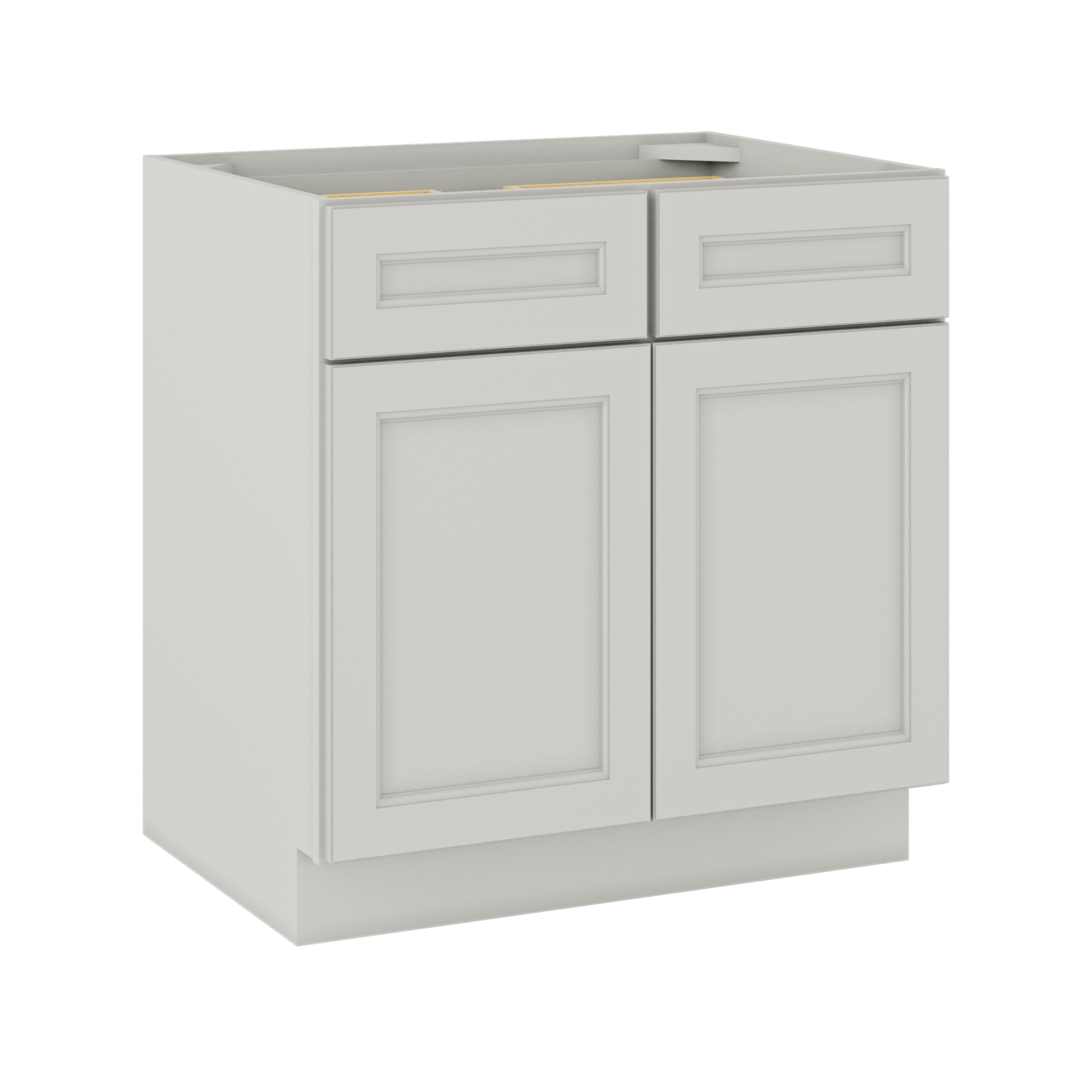 Base Kitchen Cabinet B33 Milan Pearl 33 in. width 34.5 in. height 24 in. depth