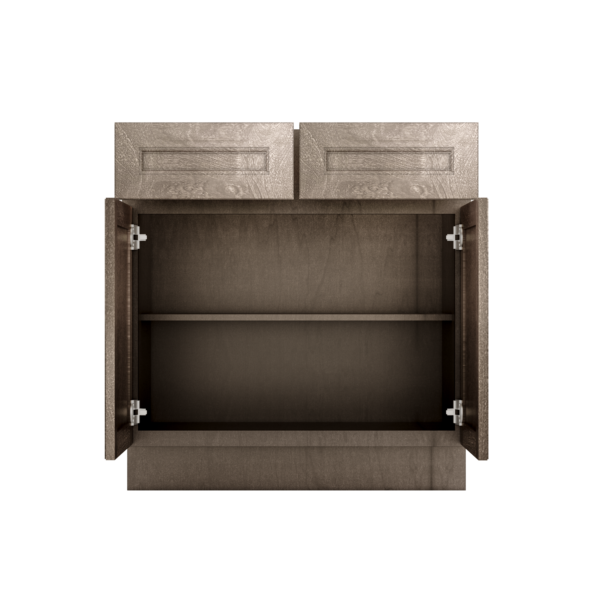 Base Kitchen Cabinet B33 Milan Slate 33 in. width 34.5 in. height 24 in. depth