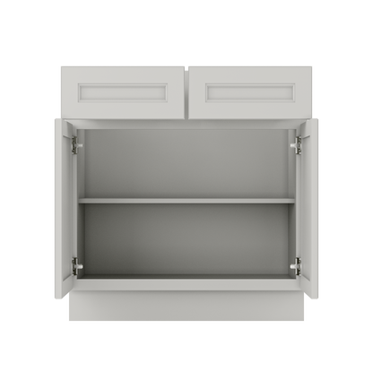 Base Kitchen Cabinet B33 Milan Pearl 33 in. width 34.5 in. height 24 in. depth