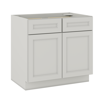 Base Kitchen Cabinet B36 Milan Pearl 36 in. width 34.5 in. height 24 in. depth