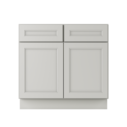 Base Kitchen Cabinet B36 Milan Pearl 36 in. width 34.5 in. height 24 in. depth