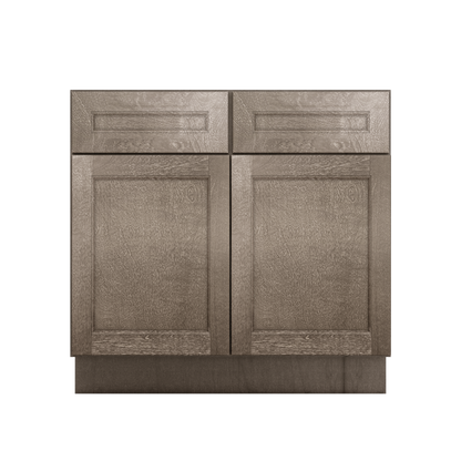 Base Kitchen Cabinet B36 Milan Slate 36 in. width 34.5 in. height 24 in. depth