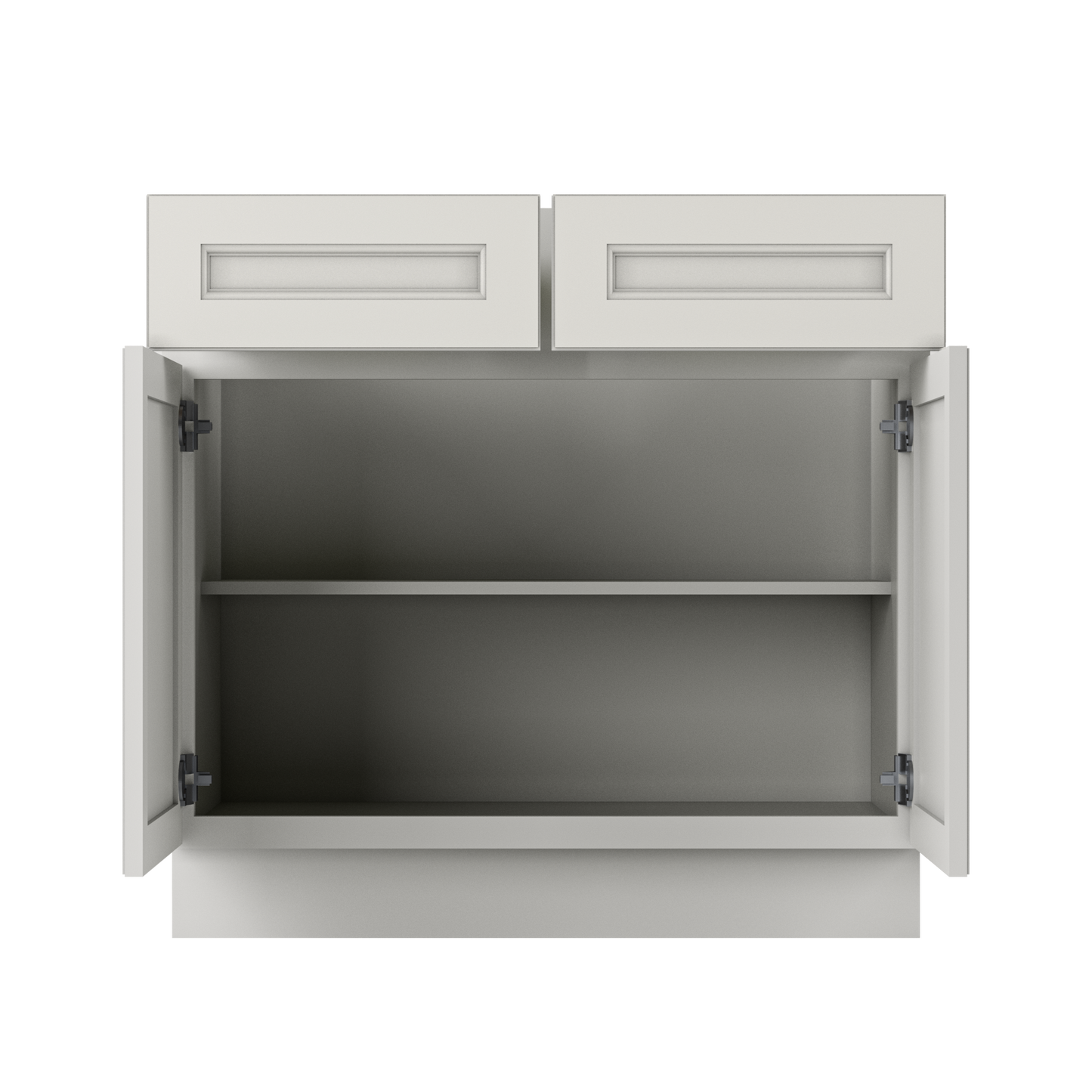 Base Kitchen Cabinet B36 Milan Pearl 36 in. width 34.5 in. height 24 in. depth