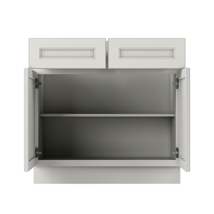 Base Kitchen Cabinet B36 Milan Pearl 36 in. width 34.5 in. height 24 in. depth