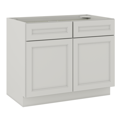 Base Kitchen Cabinet B42 Milan Pearl 42 in. width 34.5 in. height 24 in. depth