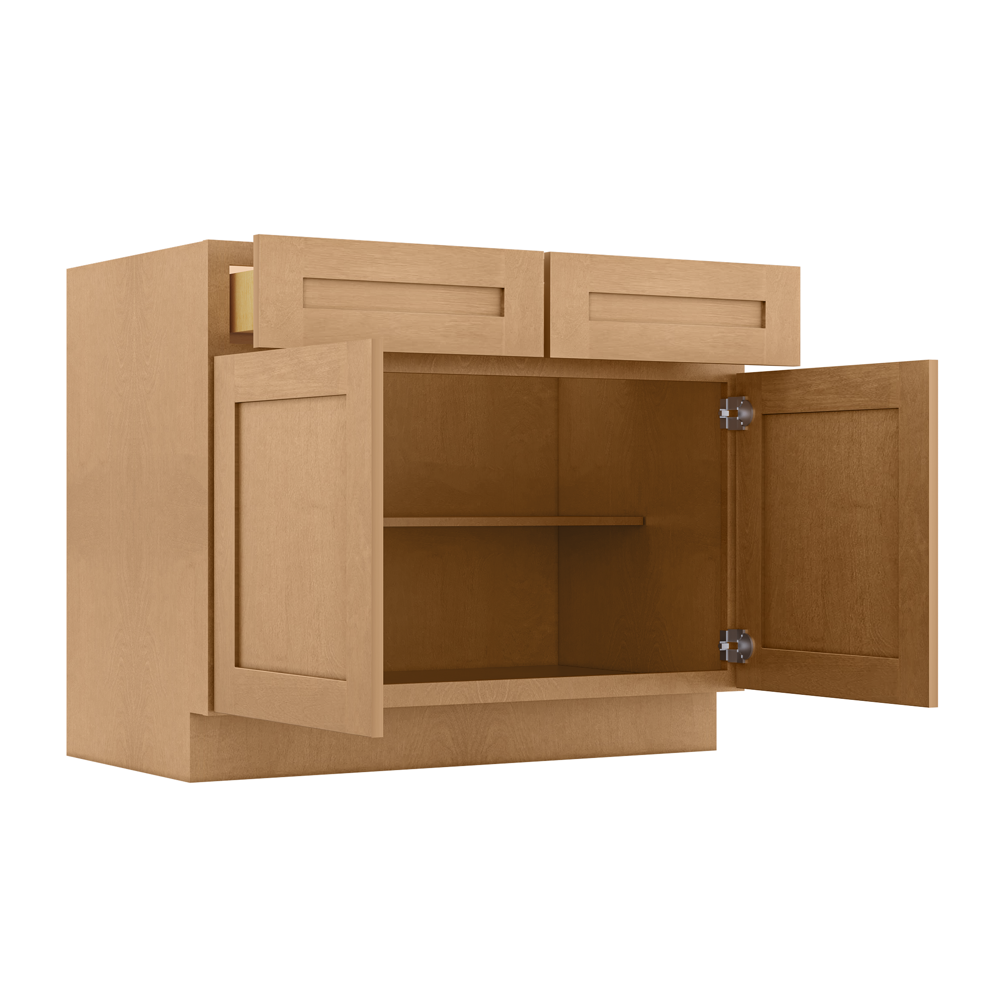 Base Kitchen Cabinet B42 Shaker Toffe 42 in. width 34.5 in. height 24 in. depth