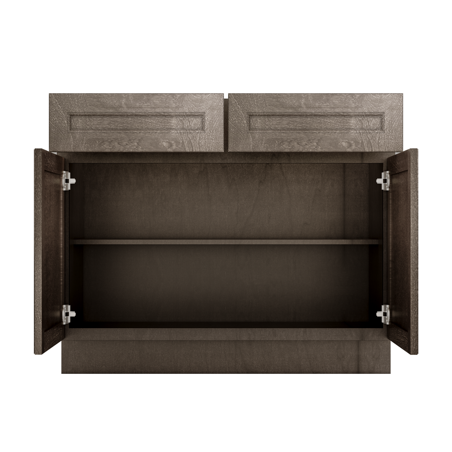 Base Kitchen Cabinet B42 Milan Slate 42 in. width 34.5 in. height 24 in. depth