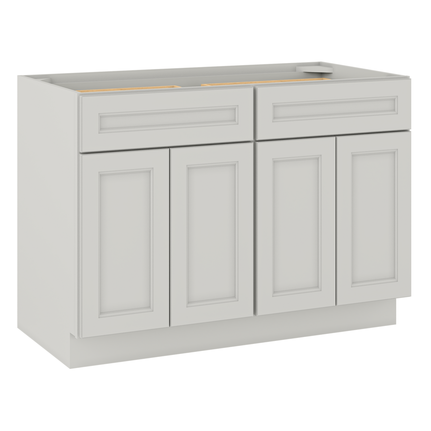 Base Kitchen Cabinet B48 Milan Pearl 48 in. width 34.5 in. height 24 in. depth