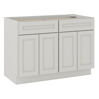 Base Kitchen Cabinet B48 Milan Pearl 48 in. width 34.5 in. height 24 in. depth