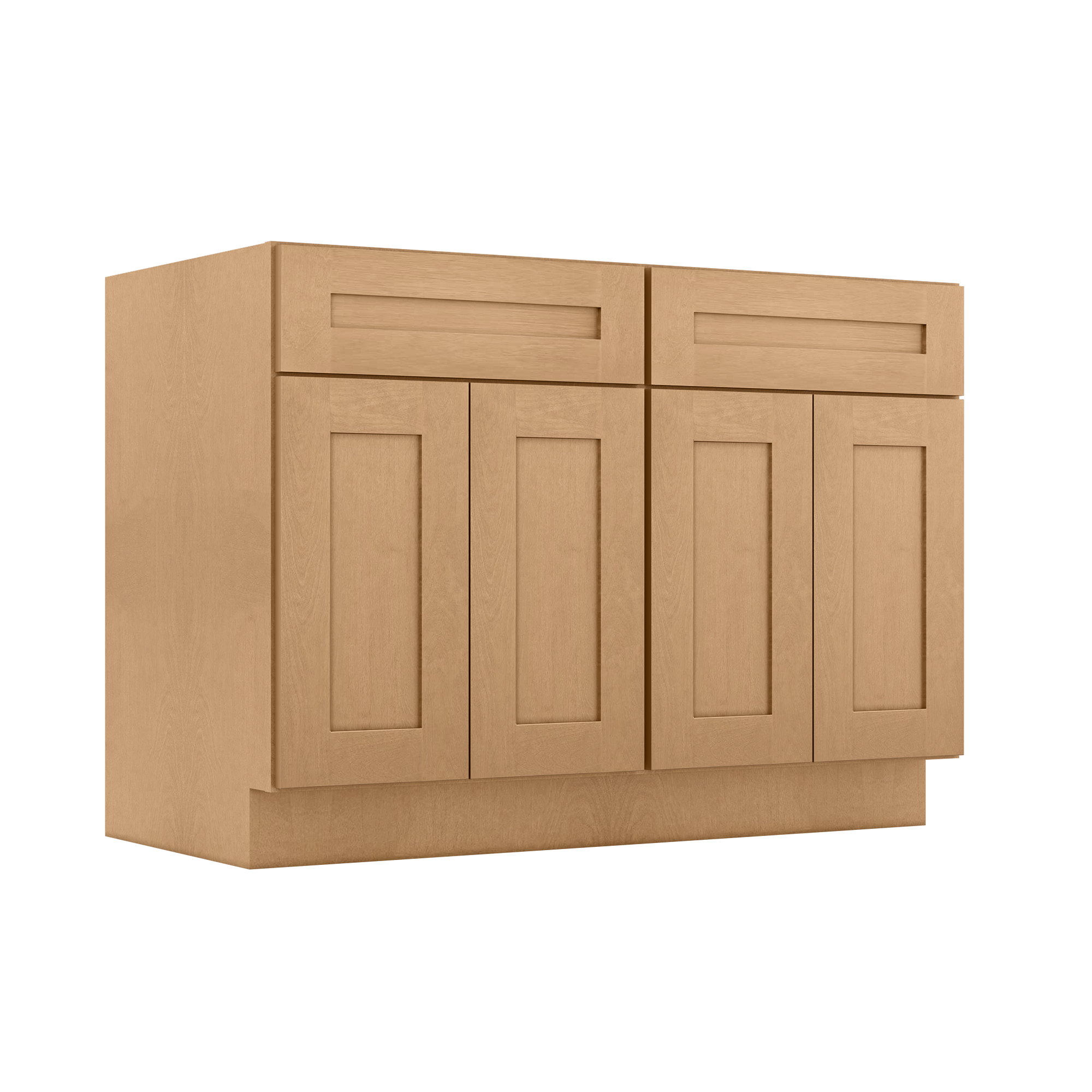 Base Kitchen Cabinet B48 Shaker Toffee 48 in. width 34.5 in. height 24 in. depth