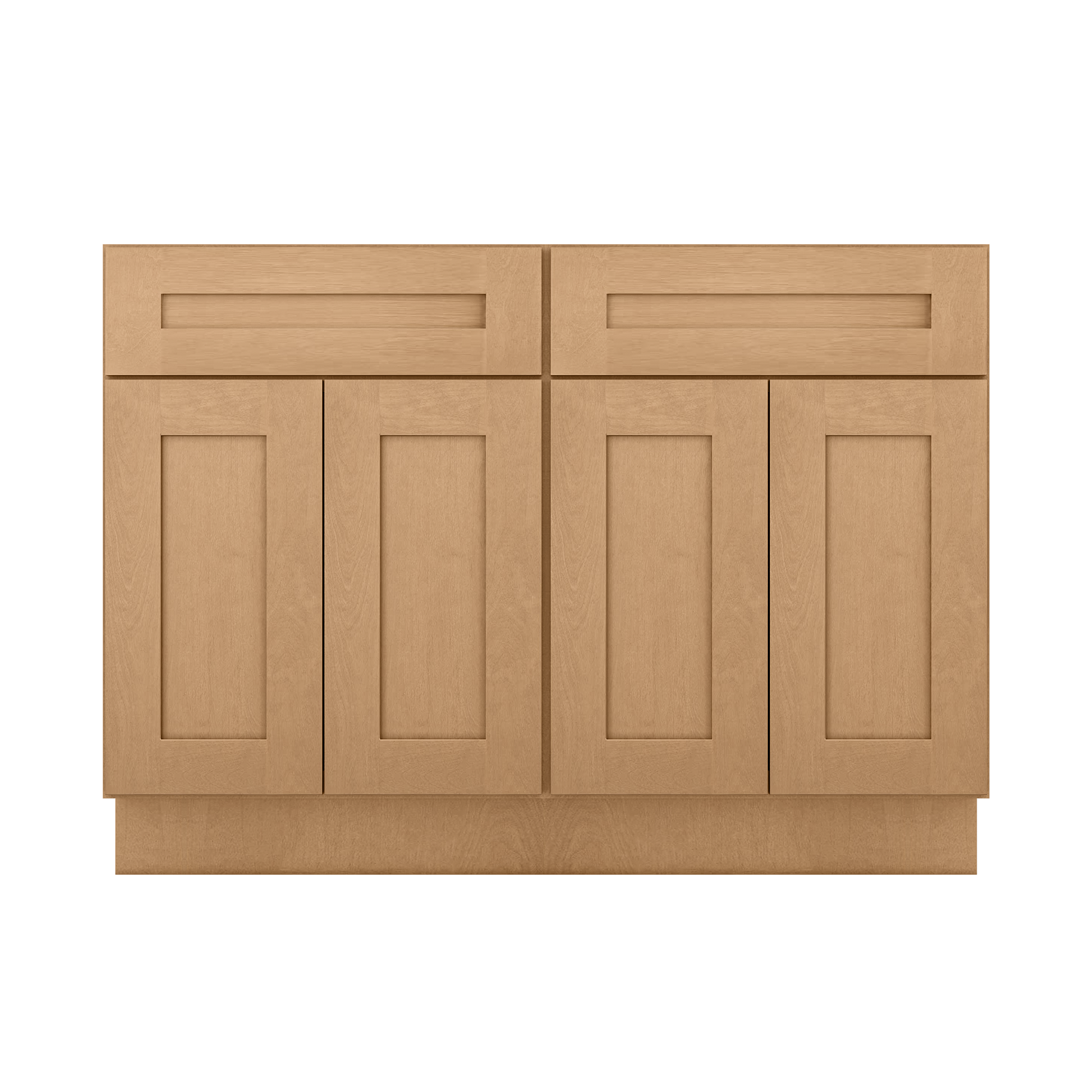 Base Kitchen Cabinet B48 Shaker Toffee 48 in. width 34.5 in. height 24 in. depth