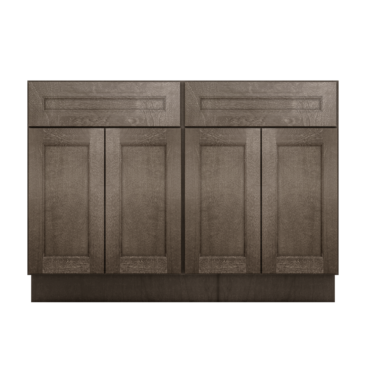 Base Kitchen Cabinet B48 Milan Slate 48 in. width 34.5 in. height 24 in. depth