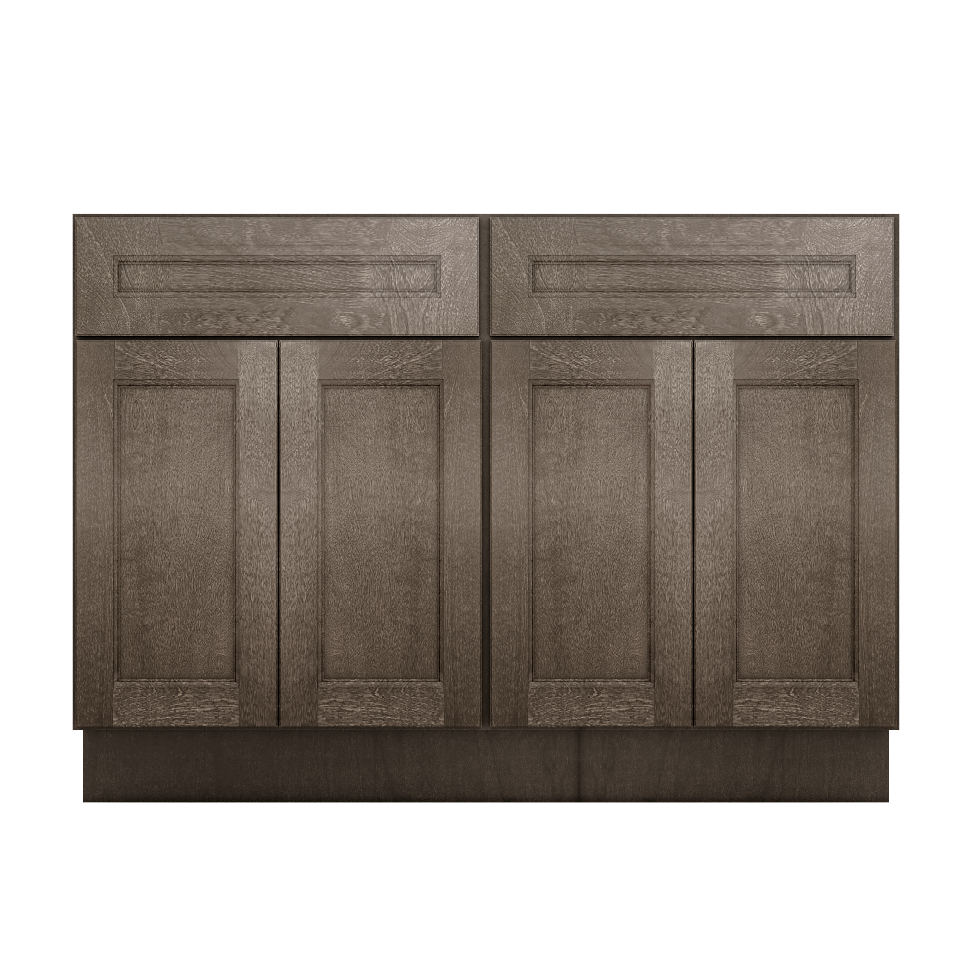 Base Kitchen Cabinet B48 Milan Slate 48 in. width 34.5 in. height 24 in. depth