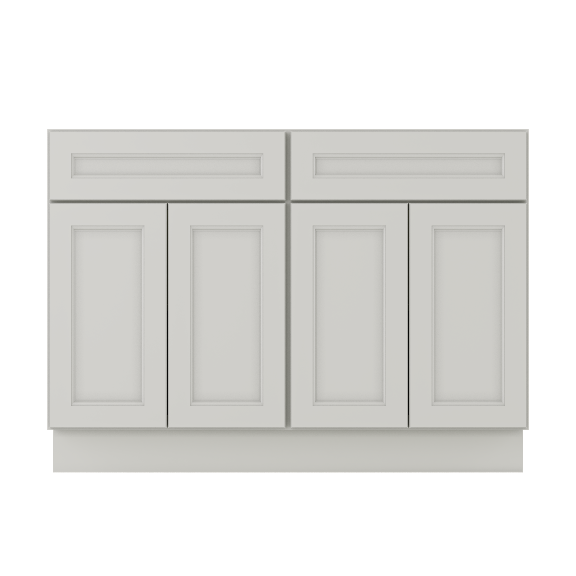 Base Kitchen Cabinet B48 Milan Pearl 48 in. width 34.5 in. height 24 in. depth