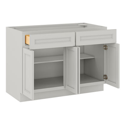 Base Kitchen Cabinet B48 Milan Pearl 48 in. width 34.5 in. height 24 in. depth