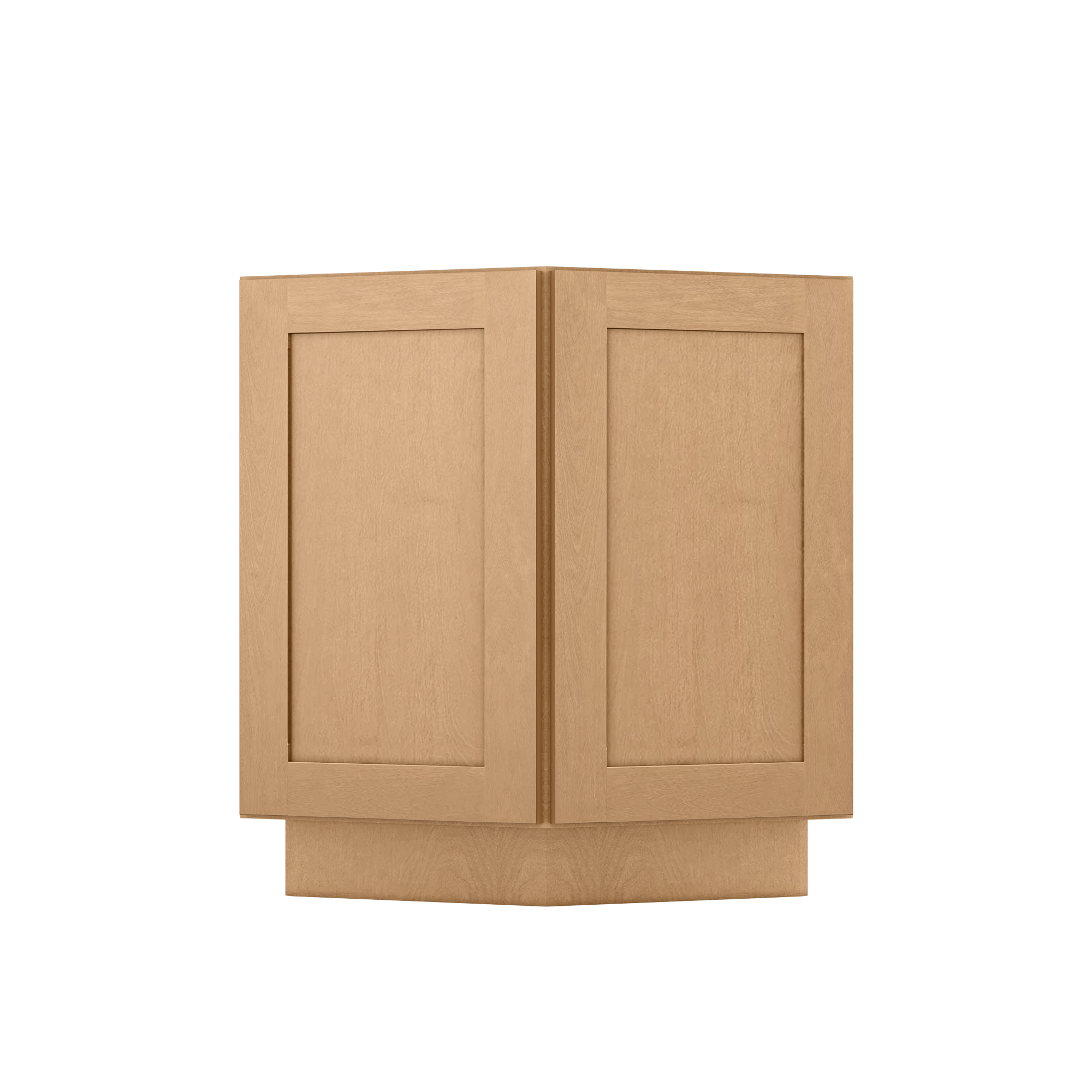 Base End Kitchen Cabinet BECF24 Shaker Toffee 24 in. width 34.5 in. height 24 in. depth