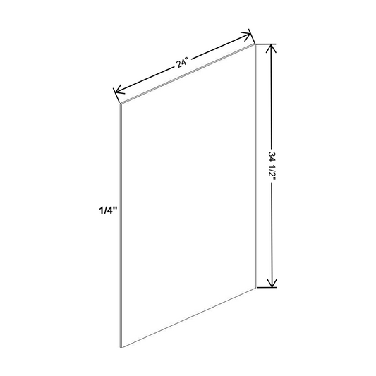 Cubitac Prestige Dover Latte 23 1/4"W X 34 1/2"H Base Finished Skin