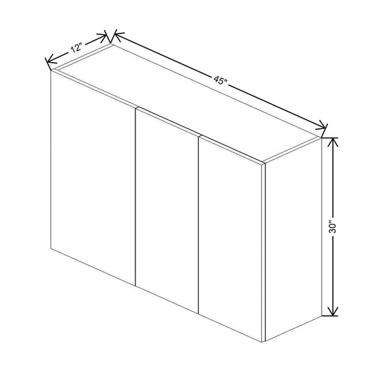 CNC Luxor Harvest 45 To 48" W X 30" H Blind Wall Cabinet