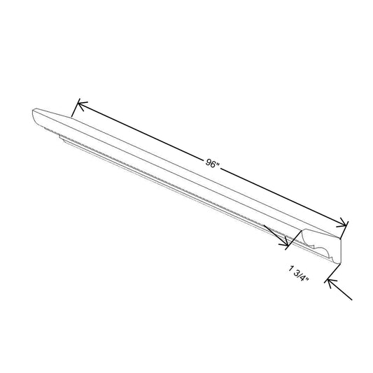 Wolf Classic Dartmouth Bayside Paint 1 3/4" Cove Crown 96"W