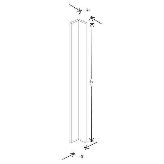 Fabuwood Illume Catalina Muratti 1 Corner Wall Filler