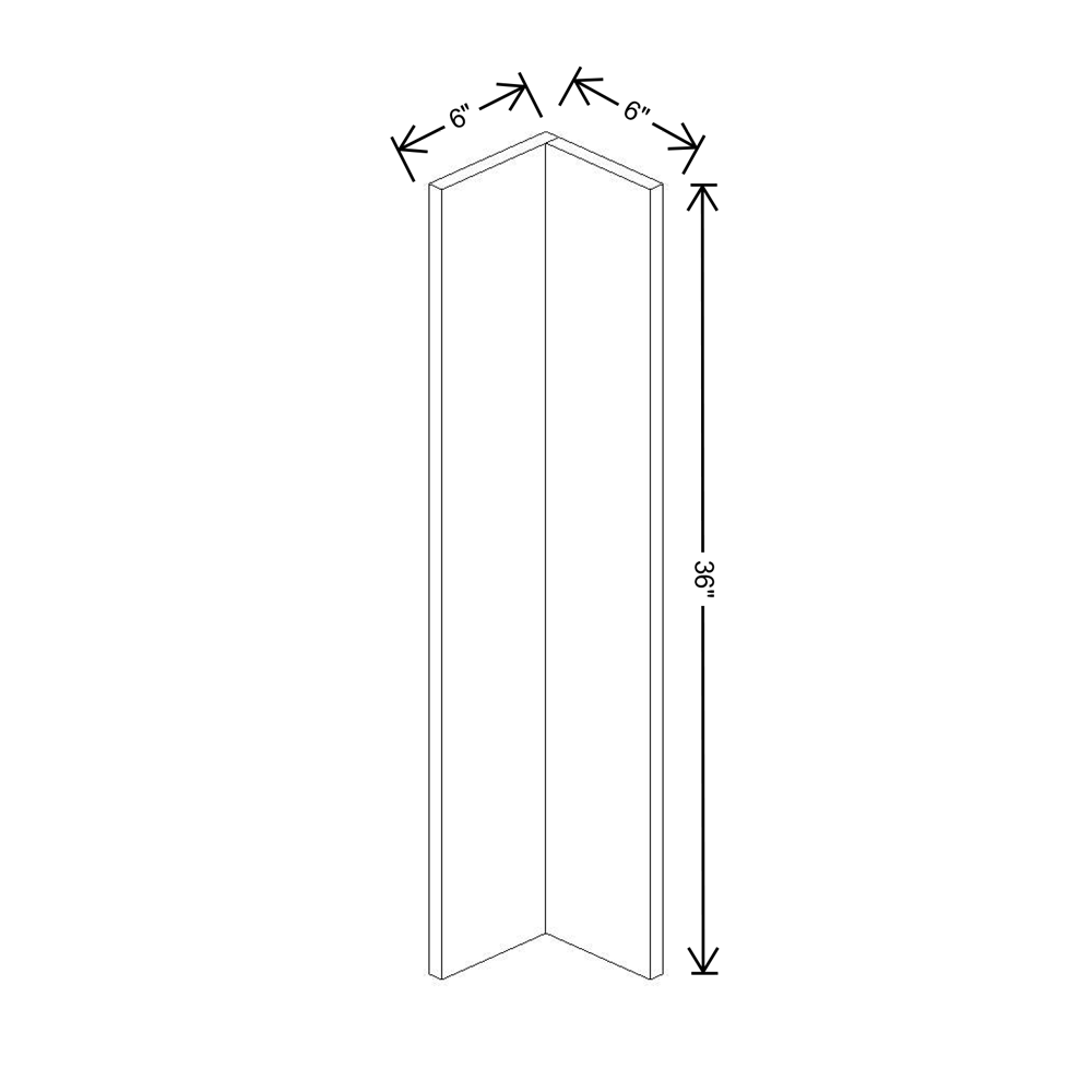 Fabuwood Illume Catalina Muratti 4 Corner Wall Filler