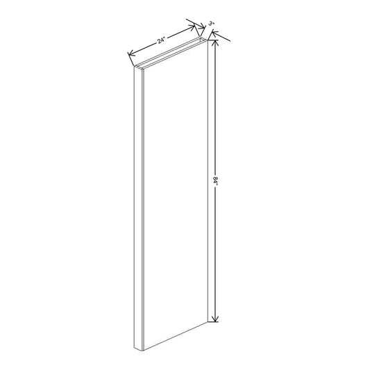 Fabuwood Illume Catalina Olmo 3 Column Tall 84 - 3" x 25" x 84"