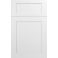 Cubitac Basic Oxford Latte Shaker White Door Sample