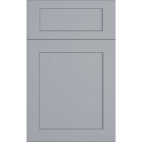 Cubitac Basic Oxford Pastel Shaker Light Grey Door Sample