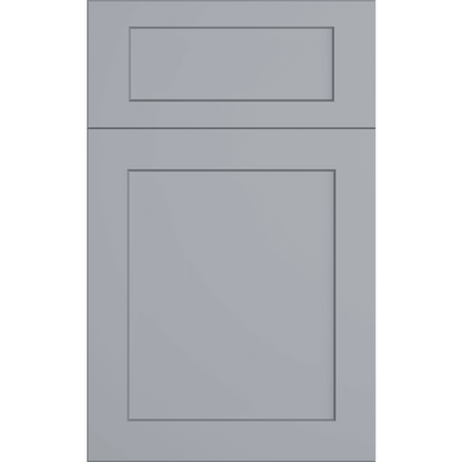 Cubitac Basic Oxford Pastel Shaker Light Grey Door Sample