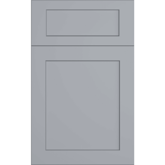 Cubitac Basic Oxford Pastel Shaker Light Grey Door Sample