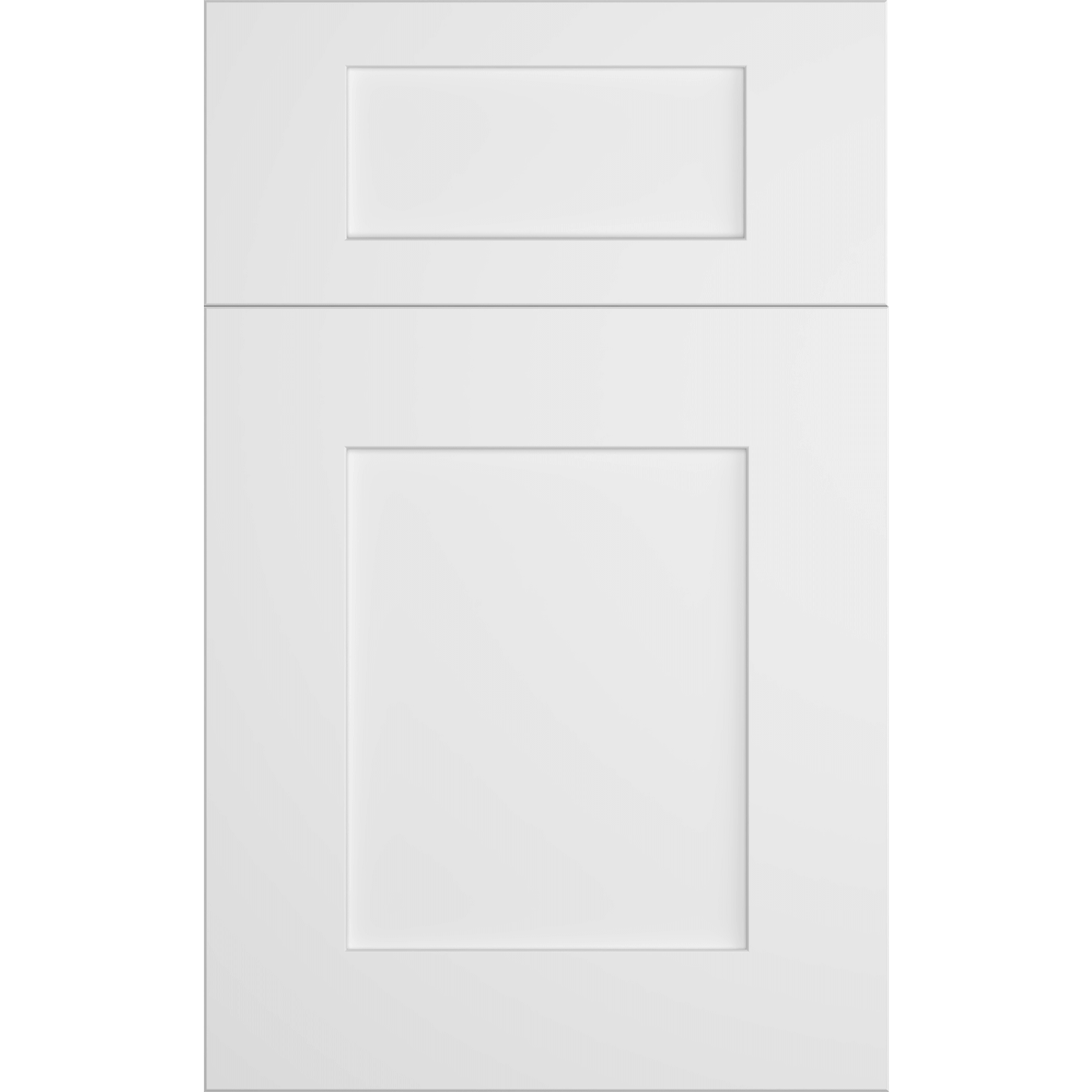 Cubitac Prestige Dover Latte Shaker White Door Sample