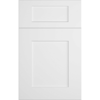 Cubitac Prestige Dover Latte Shaker White Door Sample