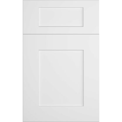 Cubitac Prestige Dover Latte Shaker White Door Sample