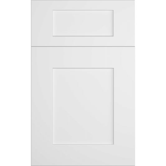 Cubitac Prestige Dover Latte Shaker White Door Sample