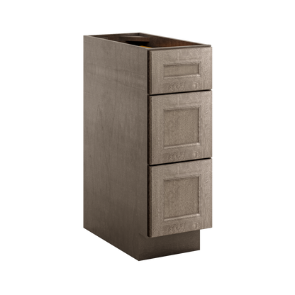 Drawer Base Kitchen Cabinet DB12 Milan Slate 12 in. width 34.5 in. height 24 in. depth