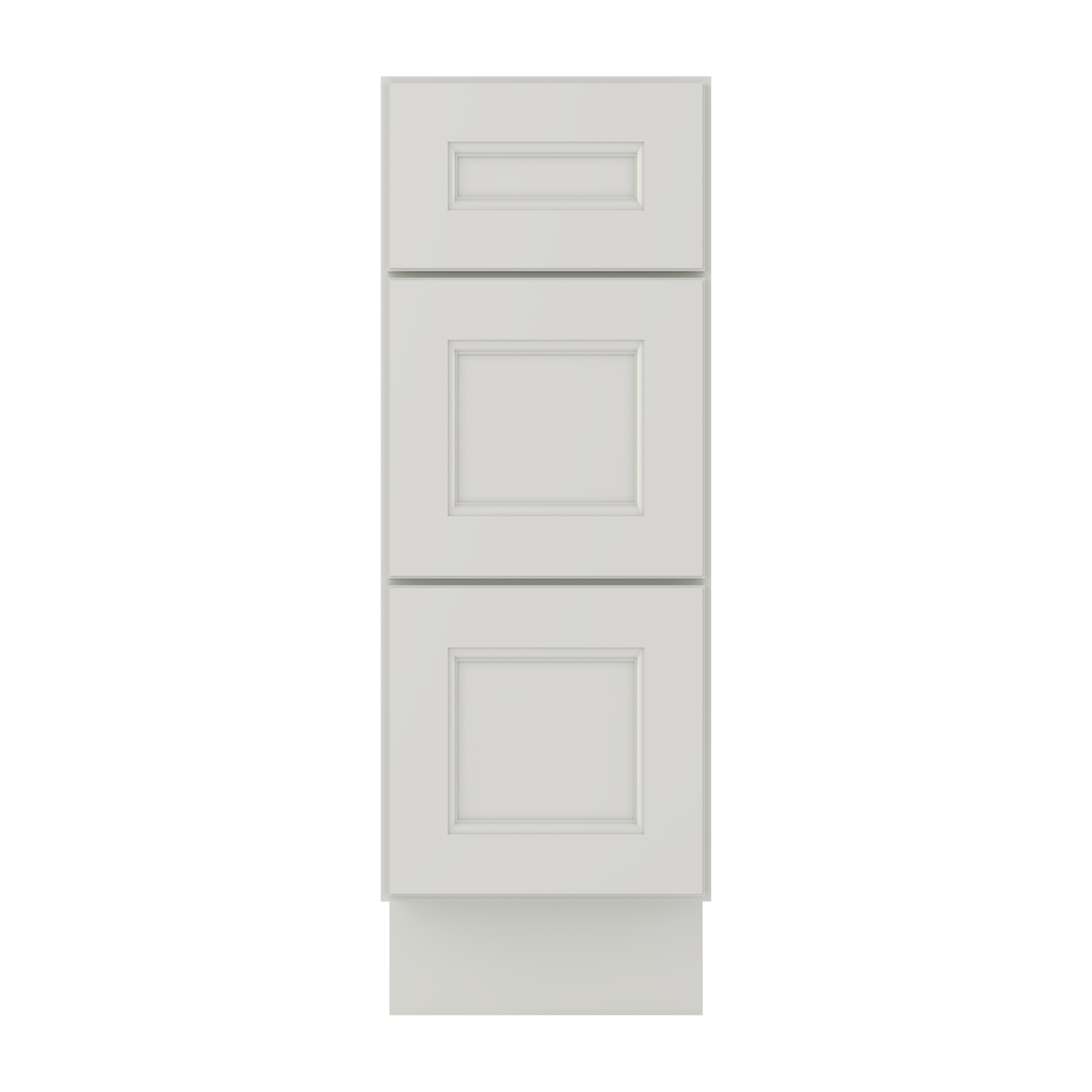 Drawer Base Kitchen Cabinet DB12 Milan Pearl 12 in. width 34.5 in. height 24 in. depth