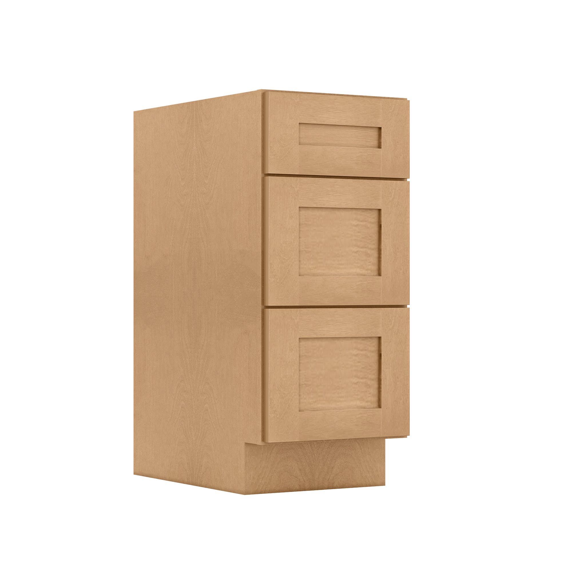 Drawer Base Kitchen Cabinet DB15 Shaker Toffee 15 in. width 34.5 in. height 24 in. depth