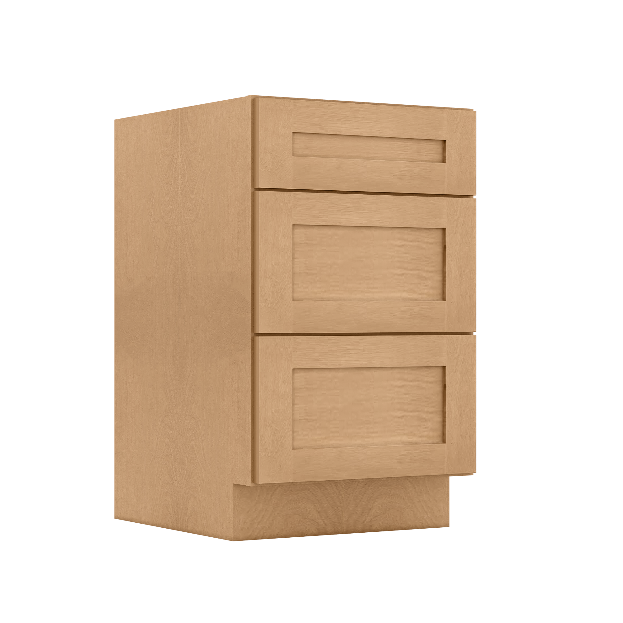 Drawer Base Kitchen Cabinet DB21 Shaker Toffee 21 in. width 34.5 in. height 24 in. depth