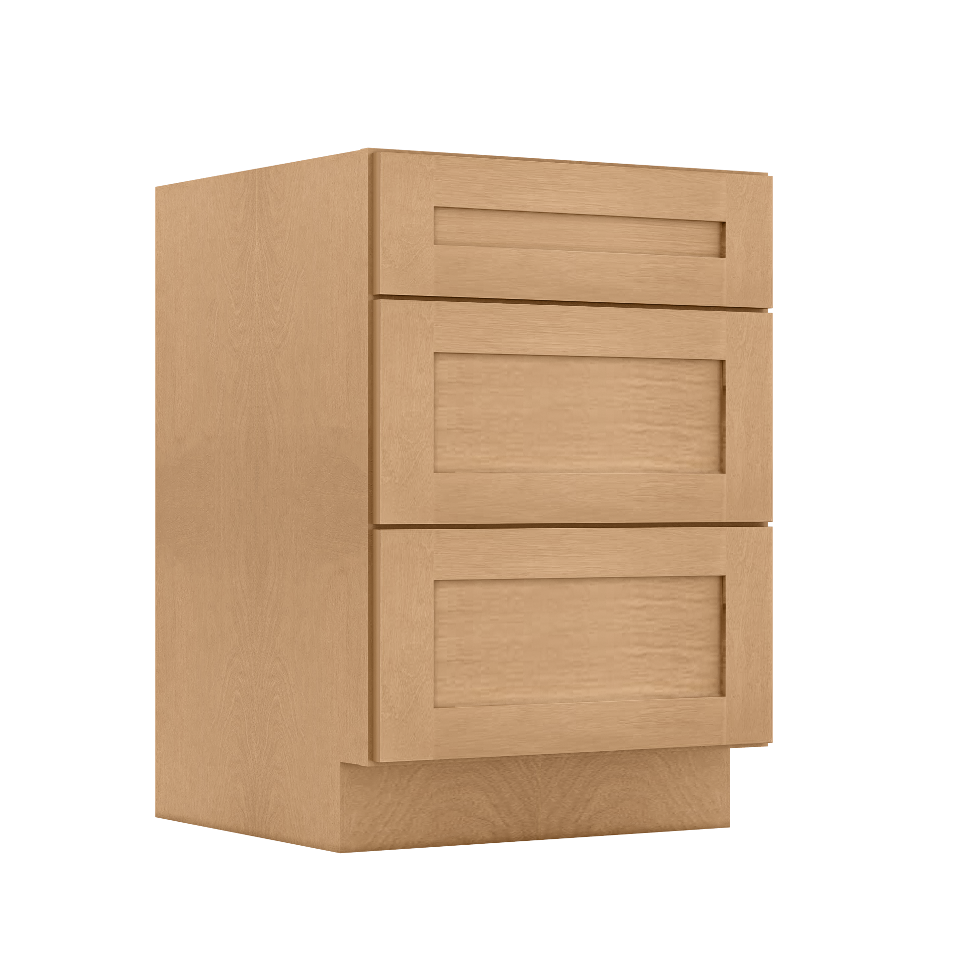 Drawer Base Kitchen Cabinet DB24 Shaker Toffee 24 in. width 34.5 in. height 24 in. depth