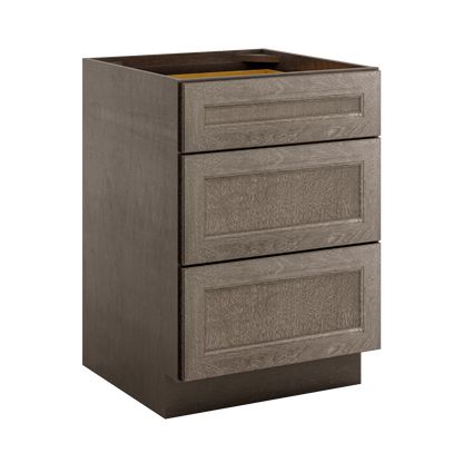 Drawer Base Kitchen Cabinet DB24 Milan Slate 24 in. width 34.5 in. height 24 in. depth