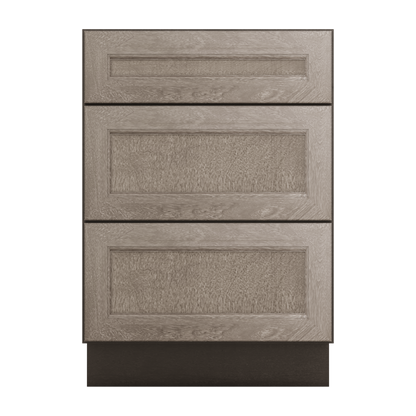 Drawer Base Kitchen Cabinet DB24 Milan Slate 24 in. width 34.5 in. height 24 in. depth