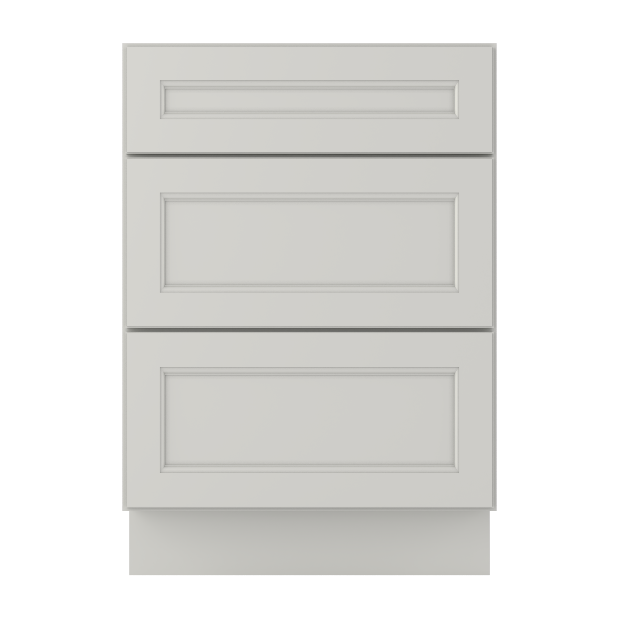 Drawer Base Kitchen Cabinet DB24 Milan Pearl 24 in. width 34.5 in. height 24 in. depth