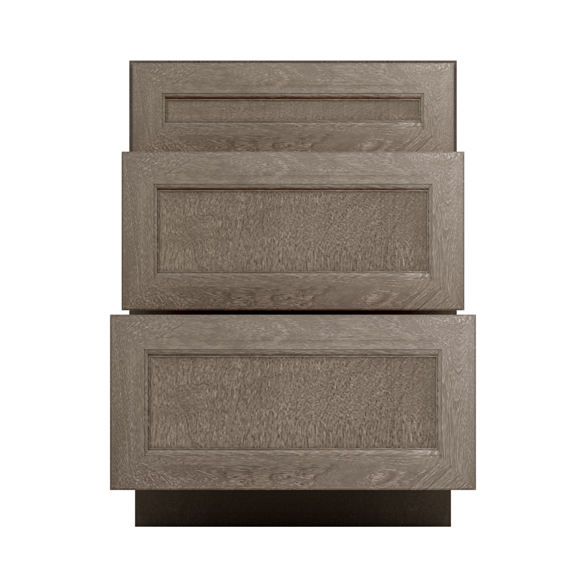 Drawer Base Kitchen Cabinet DB24 Milan Slate 24 in. width 34.5 in. height 24 in. depth