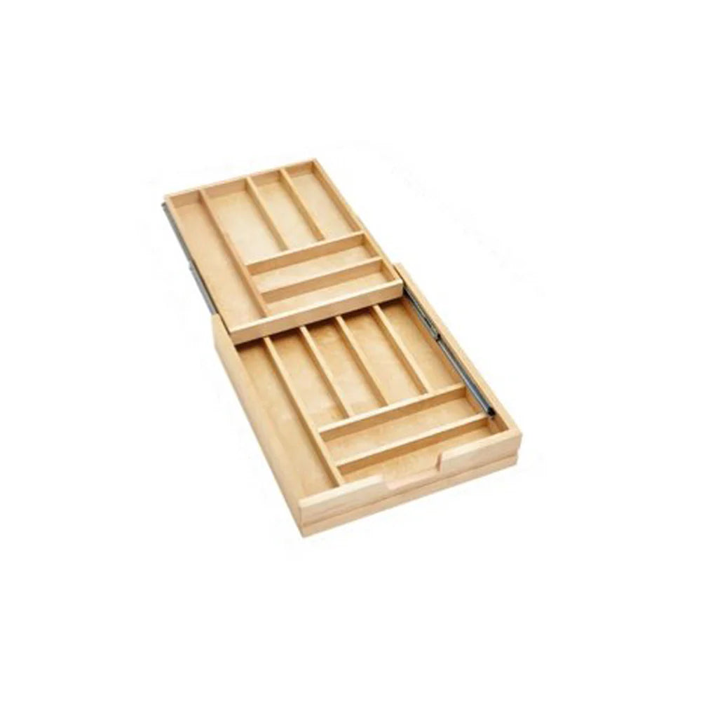 Fabuwood Allure Luna Desert Oak 15" W 2 Tier Cutlery Drawer