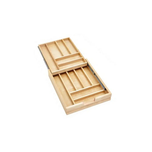 Fabuwood Allure Luna Desert Oak 24" W 2 Tier Cutlery Drawer