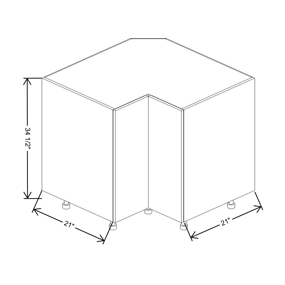 Fabuwood Illume Catalina como-ash2 36"W Easy Reach